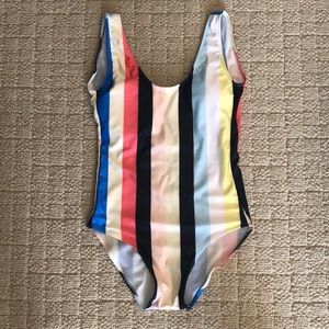 One piece bathing suit